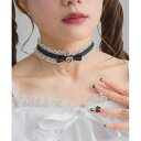 ROJITA ムーンチャームレースフリルチョーカー アクセサリー
