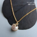 【マラソン期間中 5%OFFクーポン】Melody Accessory ネックレス バタフライ パール 日本製 蝶々 ちょうちょ ゴールド ピンクゴールド おしゃれ プレゼント オケージョン アクセサリー 女性 結婚式 入学式 卒業式 ジュエリー アクセ