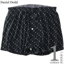 大きいサイズの店ビッグエムワン 大きいサイズ メンズ DANIEL DODD 前開き ドット柄 ニット トランクス 肌着 下着 春夏新作 azkt-259003...