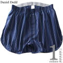 大きいサイズの店ビッグエムワン 大きいサイズ メンズ DANIEL DODD 前開き ストライプ柄 トランクス 肌着 下着 春夏新作 azut-259003 イ...