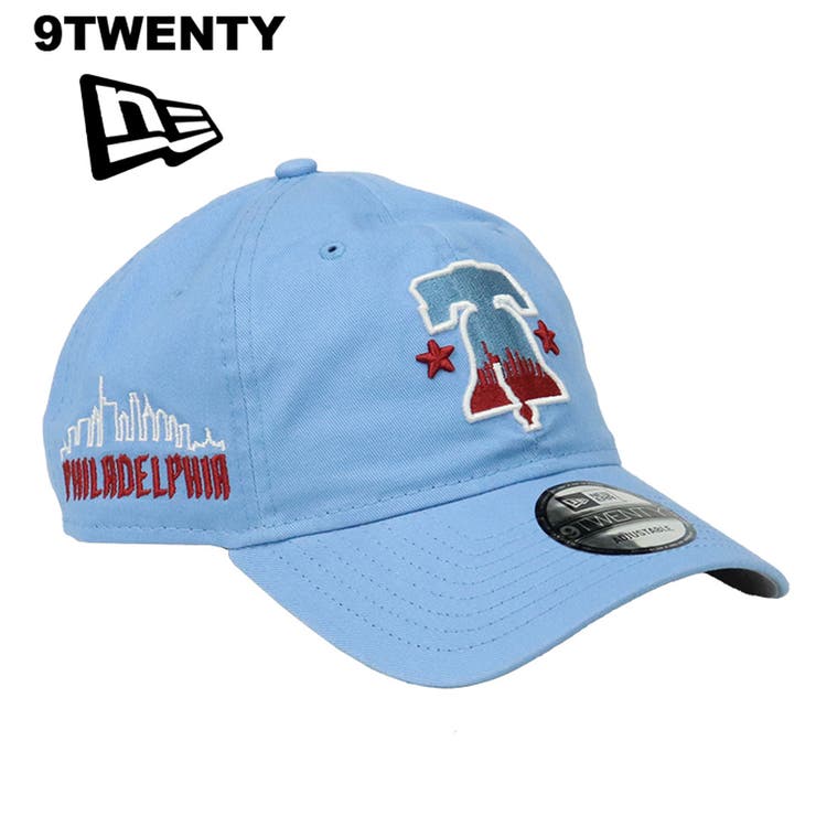 99HeadwearShop【WOMEN】 ニューエラ キャップ NEW ERA 9TWENTY フィラデルフィア フィリーズ シティコネクト メンズ レディース 帽子 MLB ロゴ ローキャップ ブラ