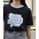 【マラソン期間中 5%OFFクーポン】&soiree ドライタッチリンガーTシャツ(PRIDE WILL HAVE A FALL) トップス