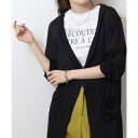 atONE シアースラブロングカーディガン トップス