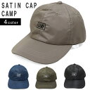 【8/11まで5%OFFクーポン】KEYS 帽子 キャップ メンズ レディース ベースボールキャップ サテン生地 CAMP 春 夏 秋 冬 キーズ Keys-189 帽子