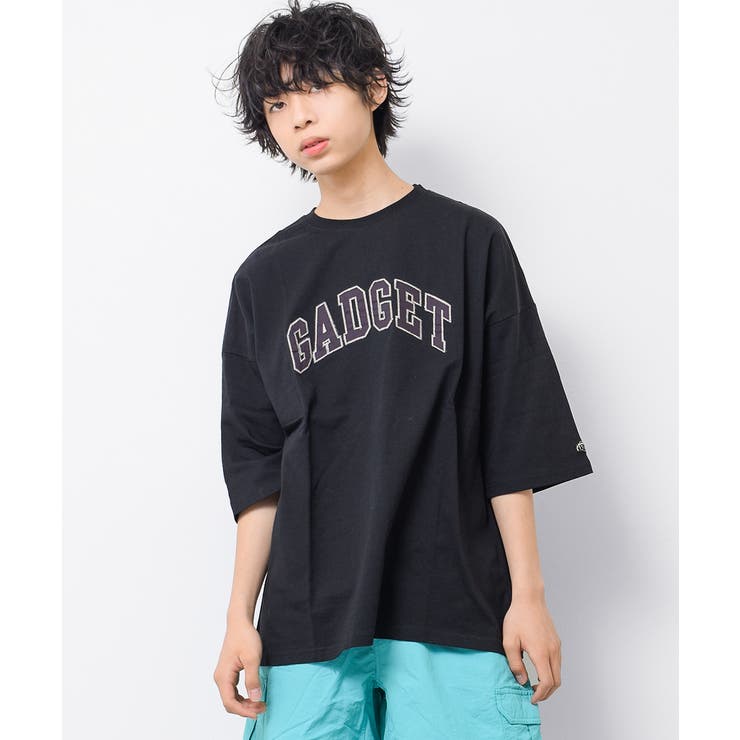 子ども服 SHUSHU GADGETスーパービッグTシャツ トップス カットソー 半袖 ゆったり 夏 涼しい 子供服 男の子 小学生 中学生 ファッション キッズ ジュニア 韓国 大人っぽい ダンス 120cm 130cm 140cm 150cm 160 shoplistselect-10015048 SHOPLIST サンプル画像2