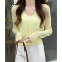 ANGELCLOSET カーディガン vネック レディース韓国風 トップス