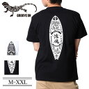 Maqua-store GROOVE ON Tシャツ メンズ 半袖 ティーシャツ TEE グルーブオン プリント 大きいサイズ ブランド 人気アメカジストリート系 サーフ系 おしゃれ かっこいい /3045/ gost4606 トップス