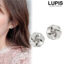 LUPIS メタル編み込みプチピアス アクセサリー