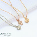 Melody Accessory アンクレット スライドビーズ 1粒 ストーン エポ ハート クロス 十字架 ゴールド シルバー おしゃれ ブランド 春 プレゼ...