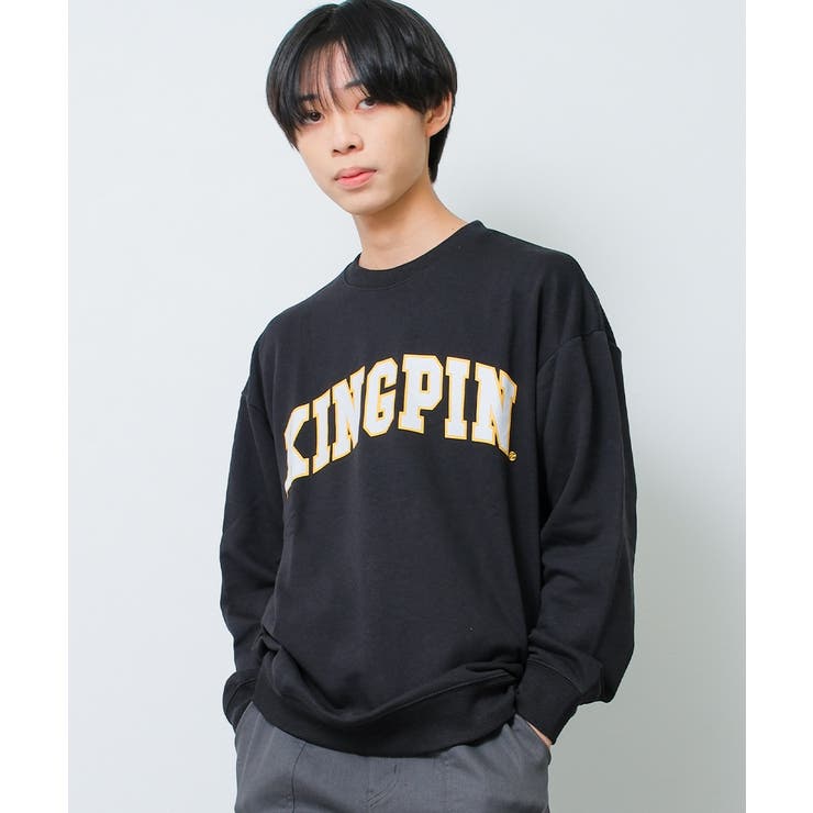 子ども服 SHUSHU KINGPINビッグトレーナー トップス スウェット 裏毛 長袖 子供服 ...