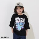 BABYDOLL ディズニー ペイント七分袖Tシャツ 0736K トップス