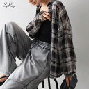 SpRay シアーチェックシャツ トップス