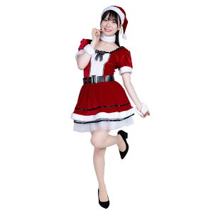 StarFire 【A&T Collection】【いつかのメリークリスマスサンタ】 サイズM コスプレ サンタ Xmasクリスマス イベント 衣装 仮装 洗濯可 かわいい セクシー コスチューム