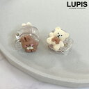 LUPIS アニマルミニヘアクリップ ヘアアクセサリー