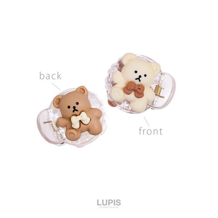 LUPIS アニマルミニヘアクリップ ヘアアクセサリー