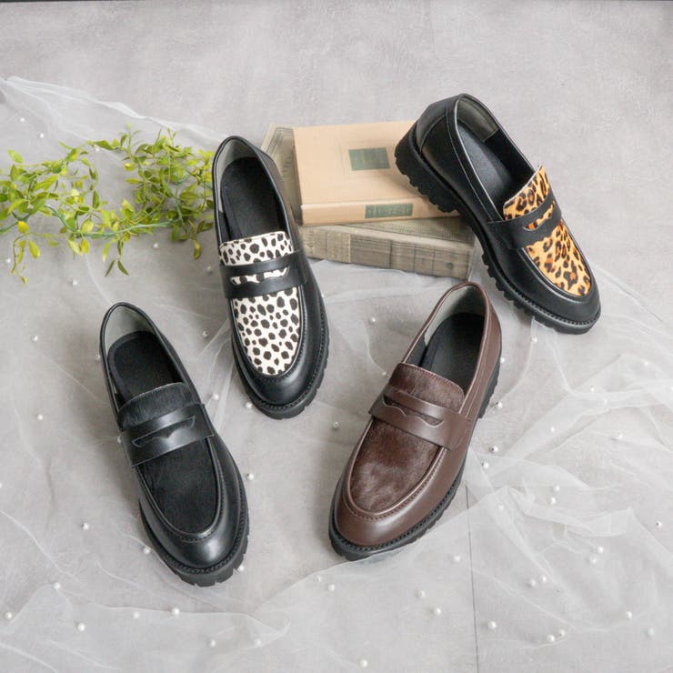 FABBY FABBY. ボリュームソールコインローファー シューズ・靴