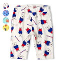 【8/11まで5%OFFクーポン】こどもの森e-shop くま・星・恐竜・車総柄5分丈ハーフパンツ パンツ・ズボン