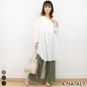 【8/11まで5%OFFクーポン】A.NATALY バンドリボンカラーチュニック トップス
