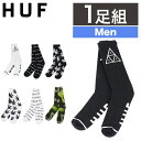 99HeadwearShop HUF ハフ ソックス 靴下 リブ メンズ トリプルトライアングル ファックイット プラントライフ タイダイ柄 ストリート スケー...