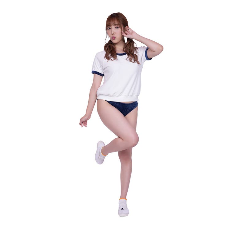 【ポイント2倍＆クーポン！3/11(水) 1:59まで】StarFire 【A&TCollection】【濃密リッチブルマネイビー】ブルマ スポーツ サイズM コスプレ 制服 体操服 女子高生ライブ服 パーティー かわいい 激安 洗濯可 KH7050