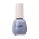 【5%OFFクーポン 9/11 1:59まで】SHOPLIST COSME PLAYFUL プレイフル アップデートネイル pun-17 ミルキーブルー (10mL) ネイル・マニキュア