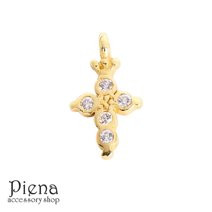 【10%OFFクーポン!11/27(木)1:59まで】アクセサリーショップPIENA チャーム レディース メンズ キュービックジルコニア シルバー925製 1...