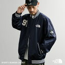 【5%OFFクーポン 9/11 1:59まで】Rocky Monroe THENORTHFACE WHITELABEL ボマージャケット ノースフェイス 韓国 ホワイトレーベル SPORTY BOMBER JACKET スタジャン メンズ レディース ブ