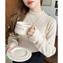 【8/11まで5%OFFクーポン】moment+ トルネックリブカラーリブニットプルオーバー12G トップス