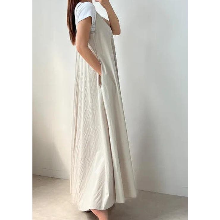 Ulysses ポケットVネックキャミソールワンピース ワンピース・ドレス