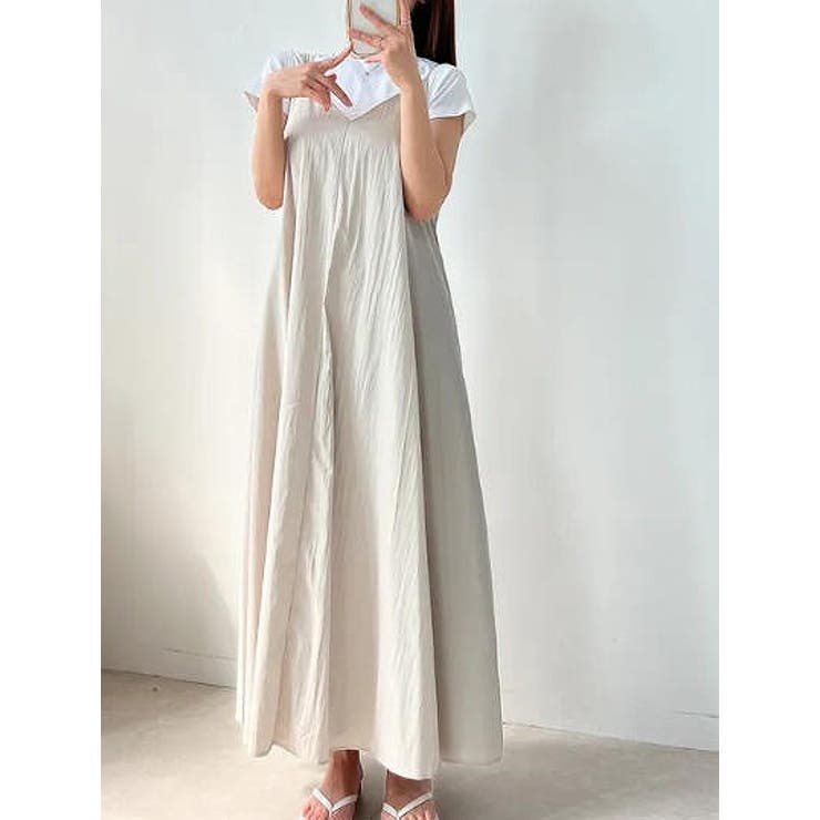 Ulysses ポケットVネックキャミソールワンピース ワンピース・ドレス