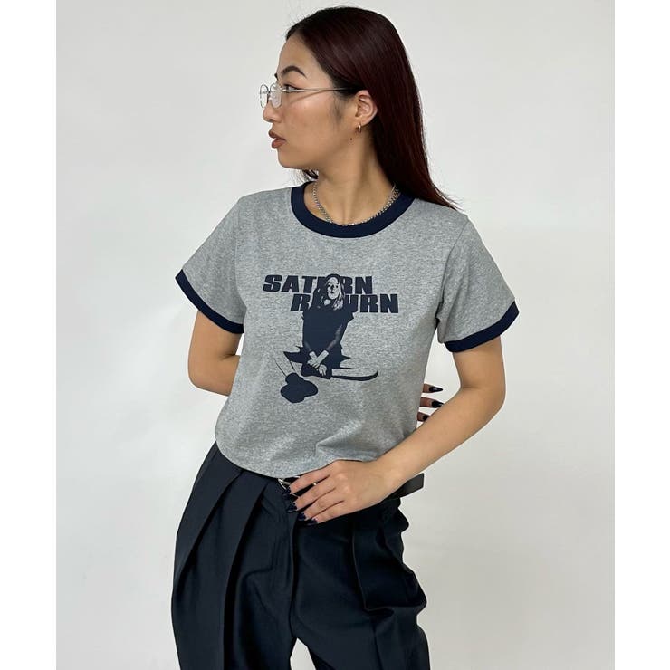 PAL GROUP OUTLET 【WHO'S WHO gallery】シャーロットリンガーTEE トップスのサムネイル