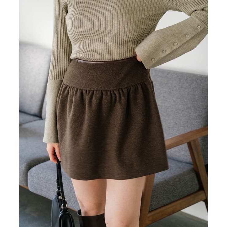 PAL GROUP OUTLET 【Kastane】パイピングミニスカート スカートのサムネイル