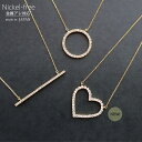 Melody Accessory ネックレス ゴールドネックレス プレゼント 日本製 ロングネックレス レディース 30代 50代 40代 K18GP サークル フープ リング ハート バー ラインストーン おしゃれ プレゼント アクセサリー