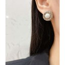 aimoha 韓国風煌めき人工オパールピアス アクセサリー