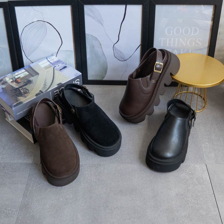 FABBY FABBY. 厚底ビブラムサボサンダル シューズ・靴