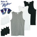 99HeadwearShop ロバート・ピー・ミラー タンクトップ Robert P. Miller 133C パネルリブ ノースリーブ メンズ トップス インナー アンダーウェア 下着 シンプル 無地 3枚組 トップス