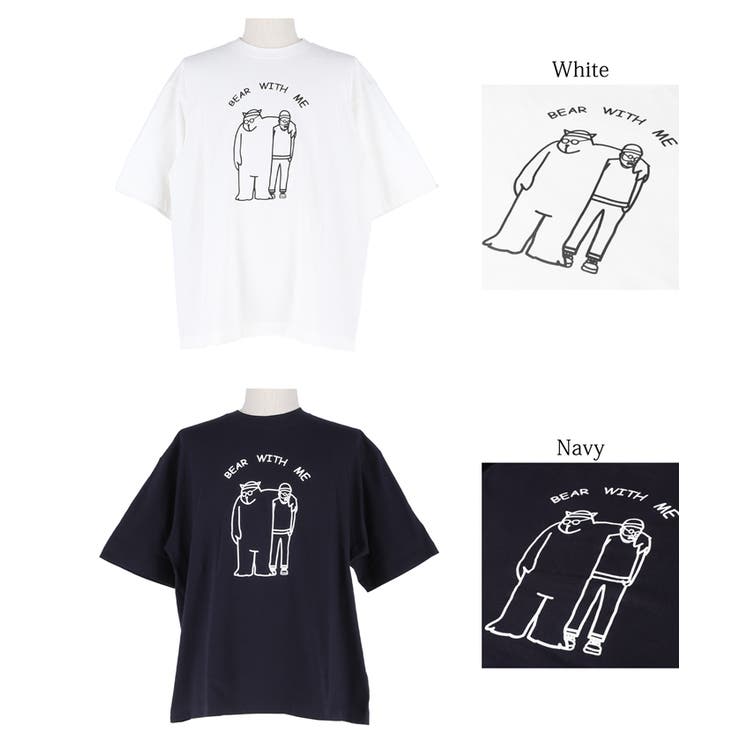 【10％OFFクーポン！6/11(木)1:59まで】coca ベアプリントTシャツ メンズ レディー...