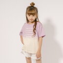 URBAN CHERRY グラデーションフロントロゴプリントオーバーサイズTシャツ トップス