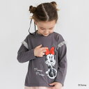 ブランシェス 【Disney/ディズニー】アソート長袖Tシャツ/ミニー マウス/女の子/綿100% トップス