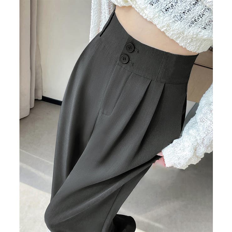 SUNSHINE CLOSET ワイドパンツ ツータックスラックスパンツ パンツ・ズボン