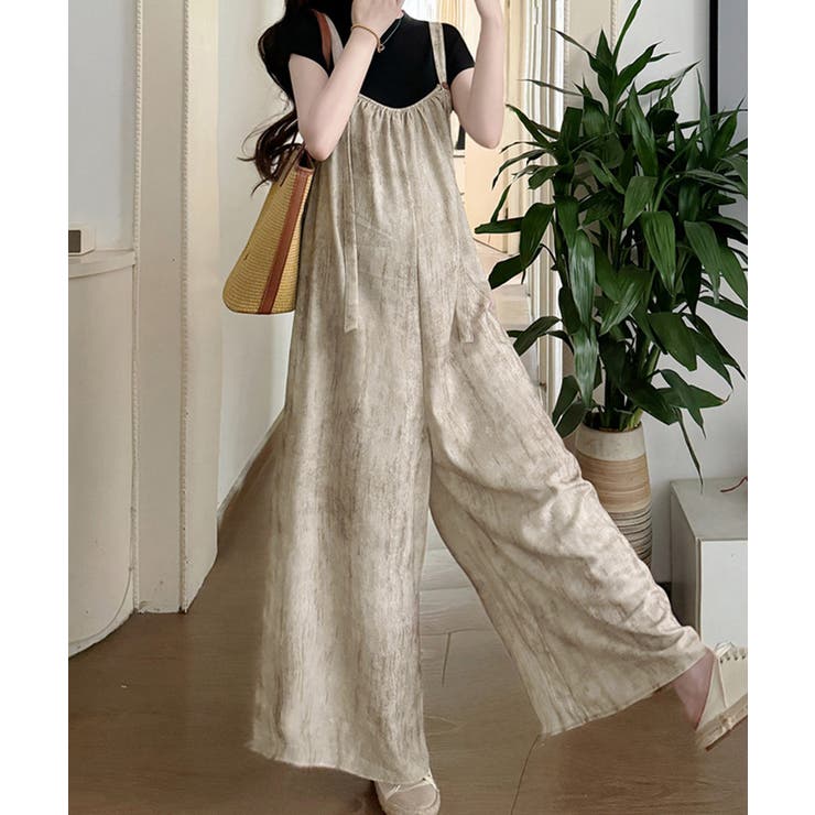 【10％OFFクーポン！11/27(木)1:59まで】Miniministore オールインワン サロペット ワンピース夏 パンツ・ズボン