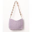 【5%OFFクーポン 9/11 1:59まで】SETUP7【WOMEN】 【SETUP7】チェーンショルダーストローバッグ KNF バッグ・鞄