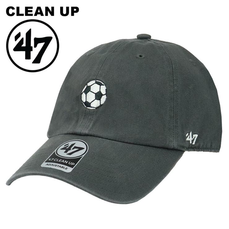 【10％OFFクーポン！6/26(金)1:59まで】99HeadwearShop【WOMEN】 47 キャップ ミニロゴ メンズ レディース 帽子 サッカー フットサル ダッドキャップ 47Bland Clean Up フォーティーセブン ローキャップ