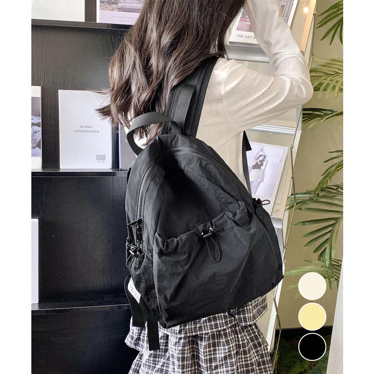 Miniministore リュックサック レディース ナイロン無地 バッグ・鞄
