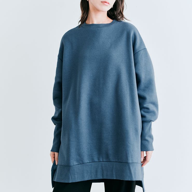 ◇LGB◇BACK-U◇スウェット チュニック丈 トレーナー ルグランブルー