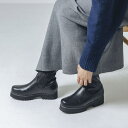 EVOL 【晴雨兼用・軽量】ストレッチトラックソール4cmショートブーツ シューズ・靴
