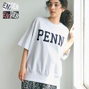 【10%OFFクーポン!9/15(月)限定!】coca ビッグシルエットスウェットTシャツ トップス