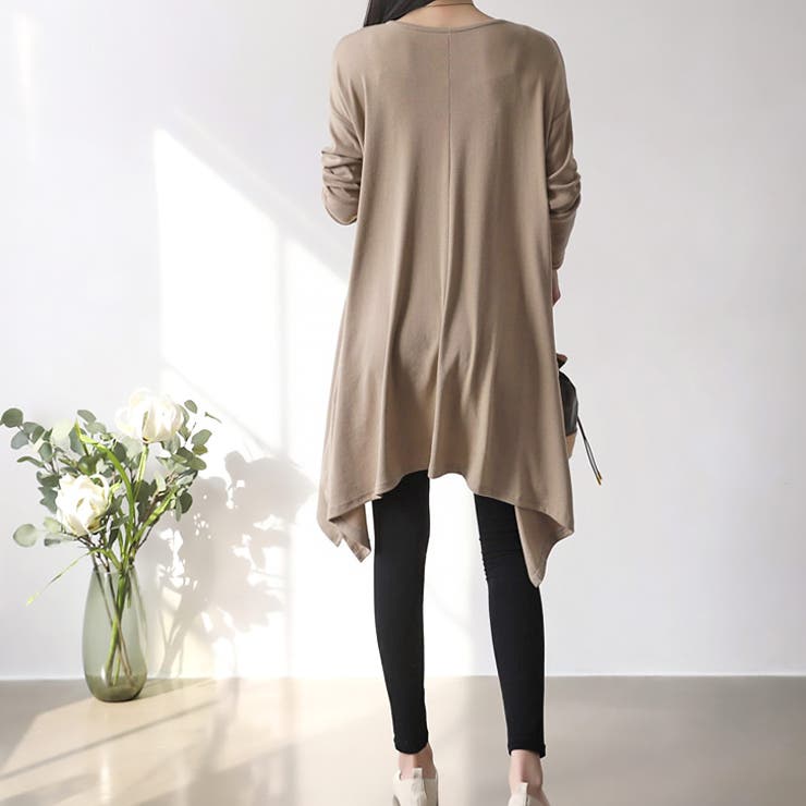 SneepDip 【17566】アシメプルオーバーチュニック トップス