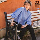 【5%OFFクーポン 9/11 1:59まで】titivate クロップド丈ギャザーデザインシャツ トップス