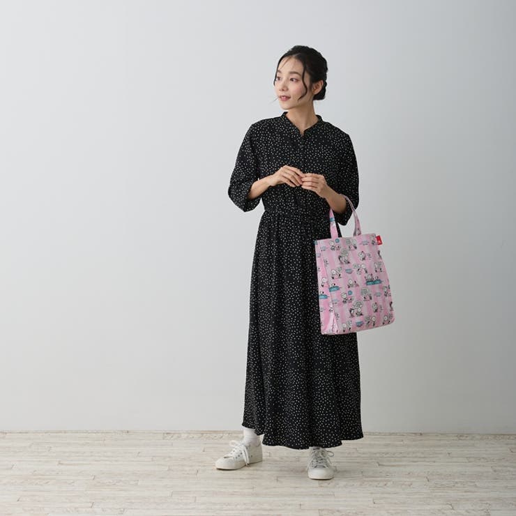 【10％OFFクーポン！2/10(火)1:59まで】BACKYARD FAMILY ルートート ROOTOTE 8430 IP.A4.Lami.Peanuts-0L バッグ・鞄